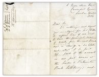 Charles Darwin Letter Signed From 1864